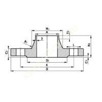 DIN 2635 PN 40 KUYRUKLU FLANŞ, Flanş