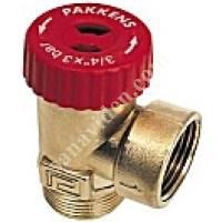 FIXED PRESSURE ADJUSTABLE MEMBRANE TYPE SAFETY VALVES, Valves