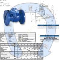 PN10/PN16 3232 SWING CHECK VALVE,