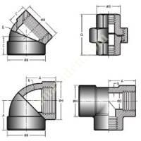 ASA NORM FORGED FITTINGS SW FITTINGS (SOCKET WELDED),