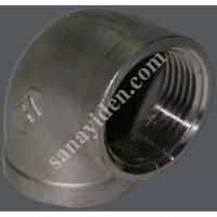 STAINLESS THREADED ELBOW,