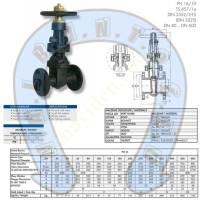 RISING SHAFT VALVE DIN 3225, Valves