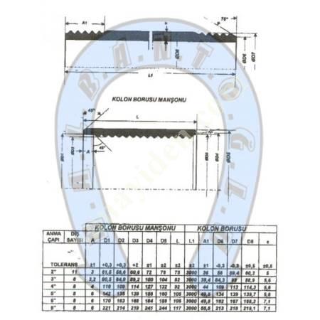 COLUMN CLUBS, Sleeve Pipe Fittings