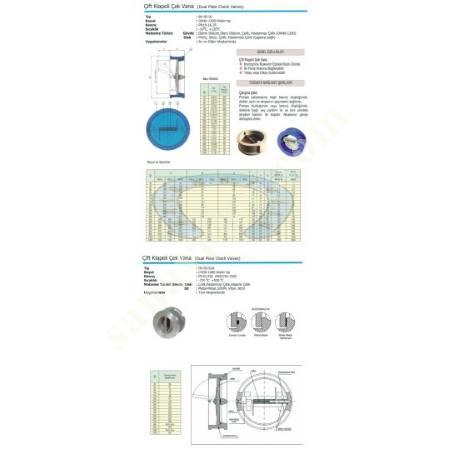 DOUBLE CLAMP CHECK VALVE, Valves