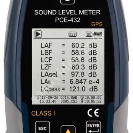 PCE-432 SOUND METER, Test And Measurement Instruments