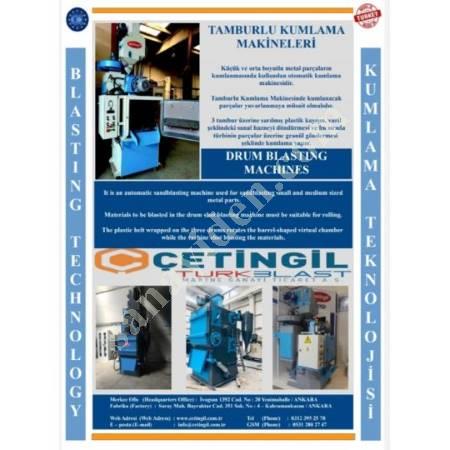 DRUM SANDBLASTING MACHINE,